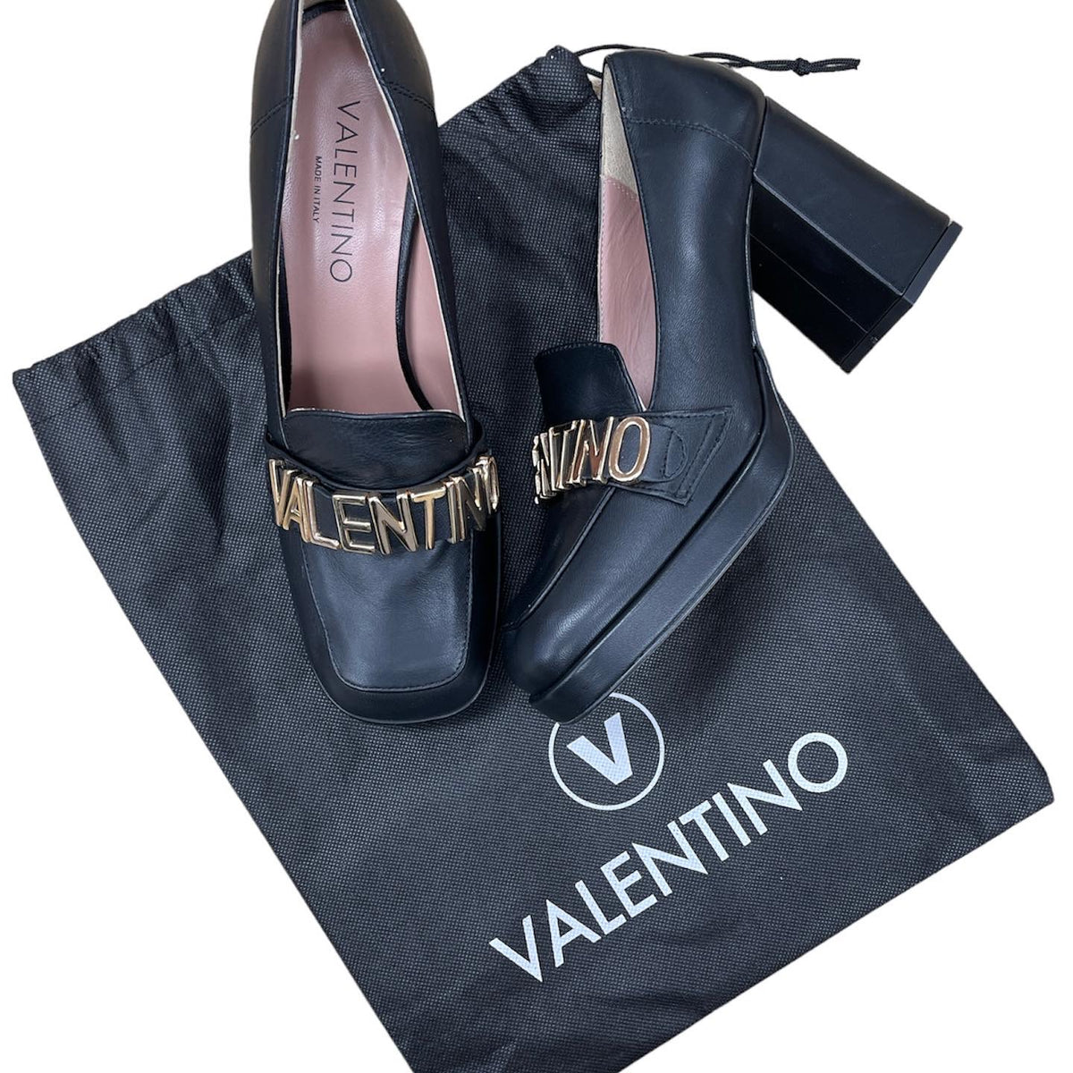 Valentino Leather Platform Pumps sz 10 Clothes Mentor