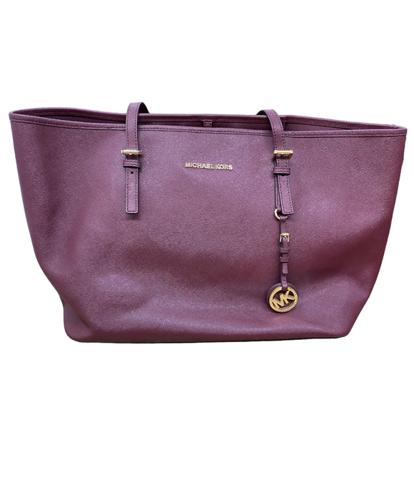 Michael Kors Burgundy Handbag